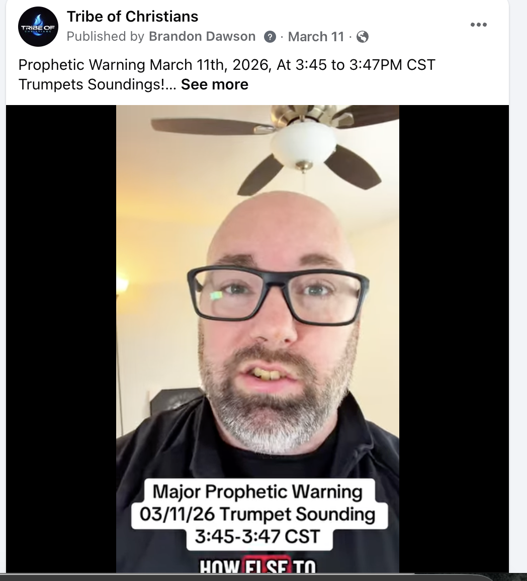 MARCH 11TH 2026 PROPHETIC WARNING 3:45-3:47 PM