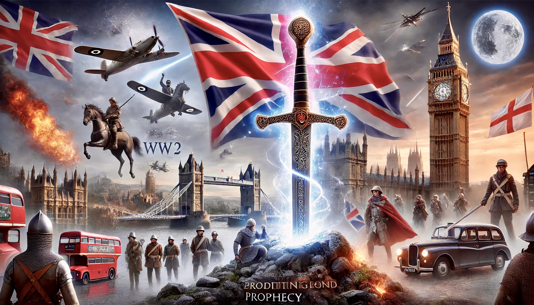 London, England, during WW3 through Biblical Prophecy