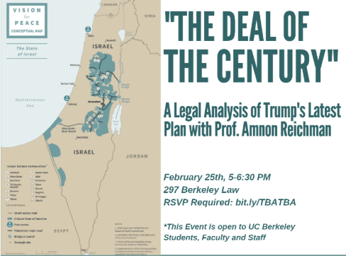 Deal Of The Century Two State Solution Map 2020