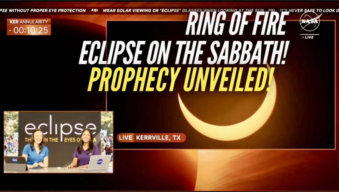 Eclipse On Sabbath Now We Know EXACTLY What These Eclipse Mean!