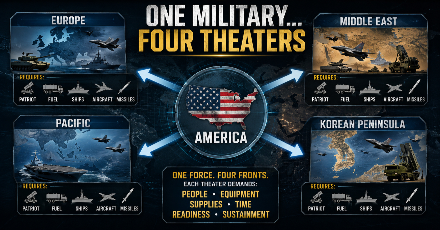 United States Multi-Theater War 
