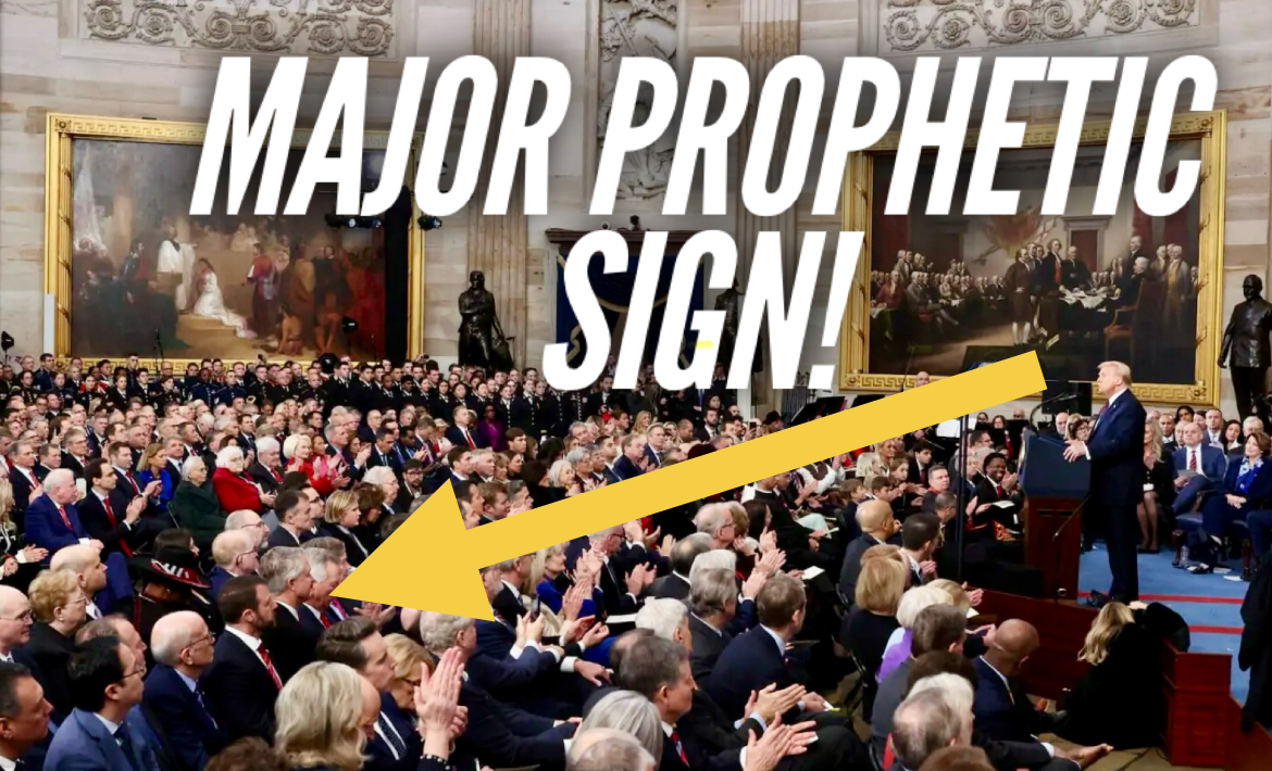 MAJOR PROPHETIC SIGN UNVEILED DURING TRUMP'S INAUGURATION!