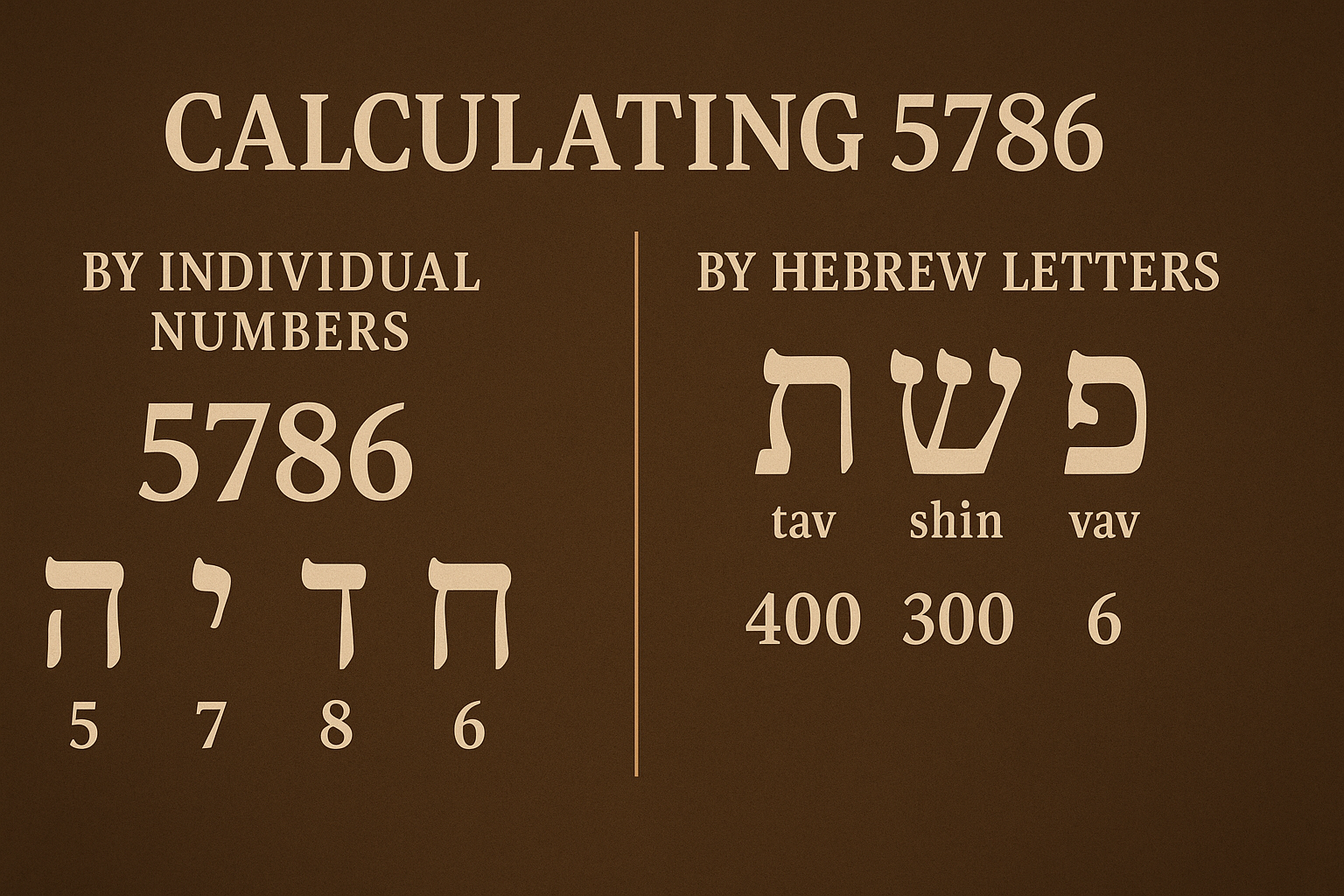 Calculating 5786